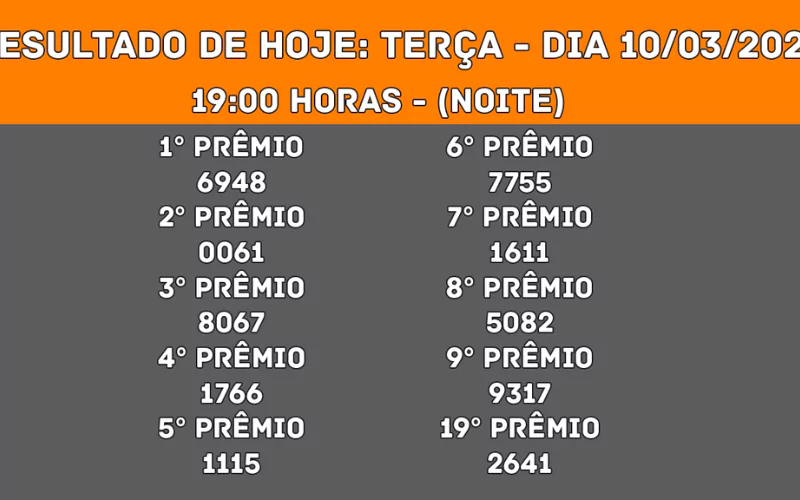 resultado loteria dos sonhos hoje